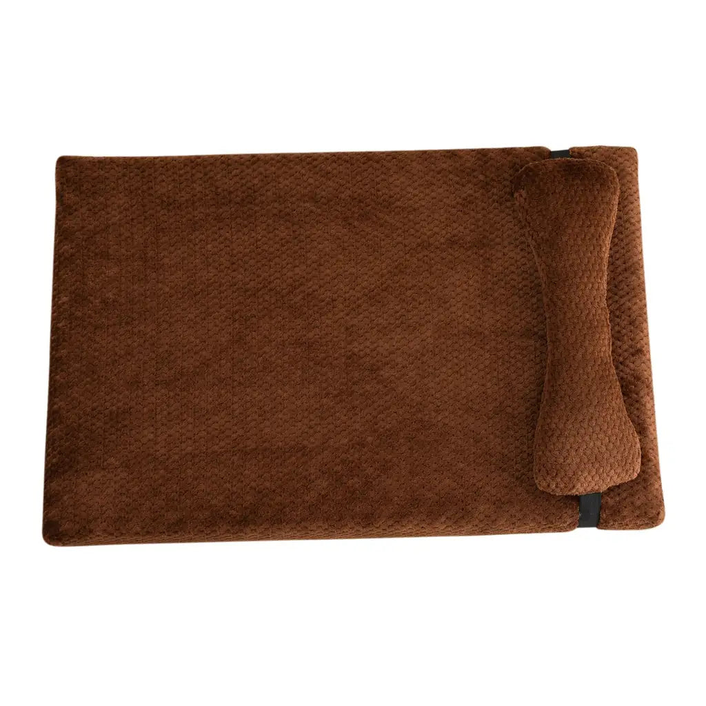 Pineapple Pet Bed – Cozy Winter Mat for Dogs & Cats