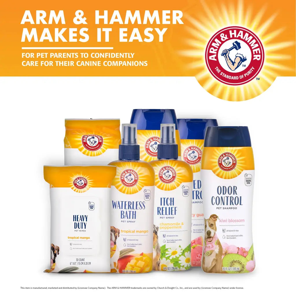 Arm & Hammer Deodorizing Dog Shampoo | Baking Soda Formula, Tearless, 20 Fl Oz