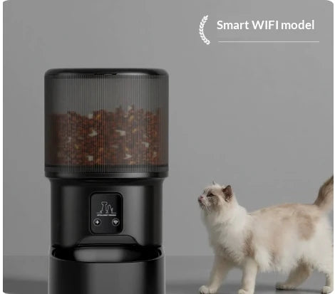 Automatic Pet Feeder with Wi-Fi, Camera & Timed Portions