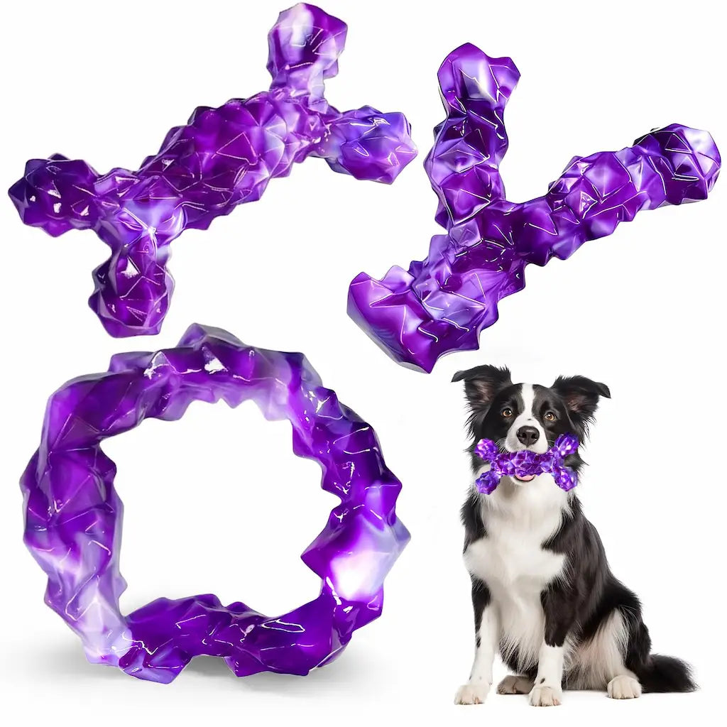 Dog Chew Toys for Aggressive Chewers – 2 Pack Indestructible