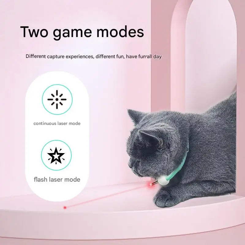 Smart Charging Laser Cat Toy – USB Rechargeable