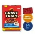Gravy Train Beefy Classic Dry Dog Food, 14 Lb. Bag