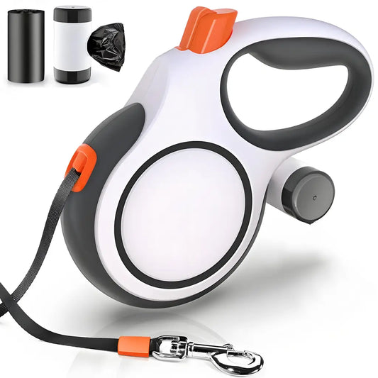 Retractable Dog Leash 26ft Heavy-Duty for Medium & Large Dogs – Meegood