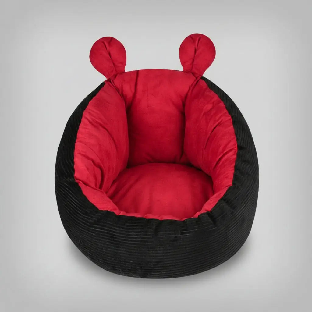 Bunny Ear Nest - Semi-Enclosed Plush Pet Bed