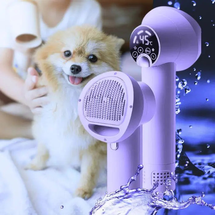 Pet Hair Dryer for Dogs & Cats – Quiet & Safe Grooming Blow Dryer