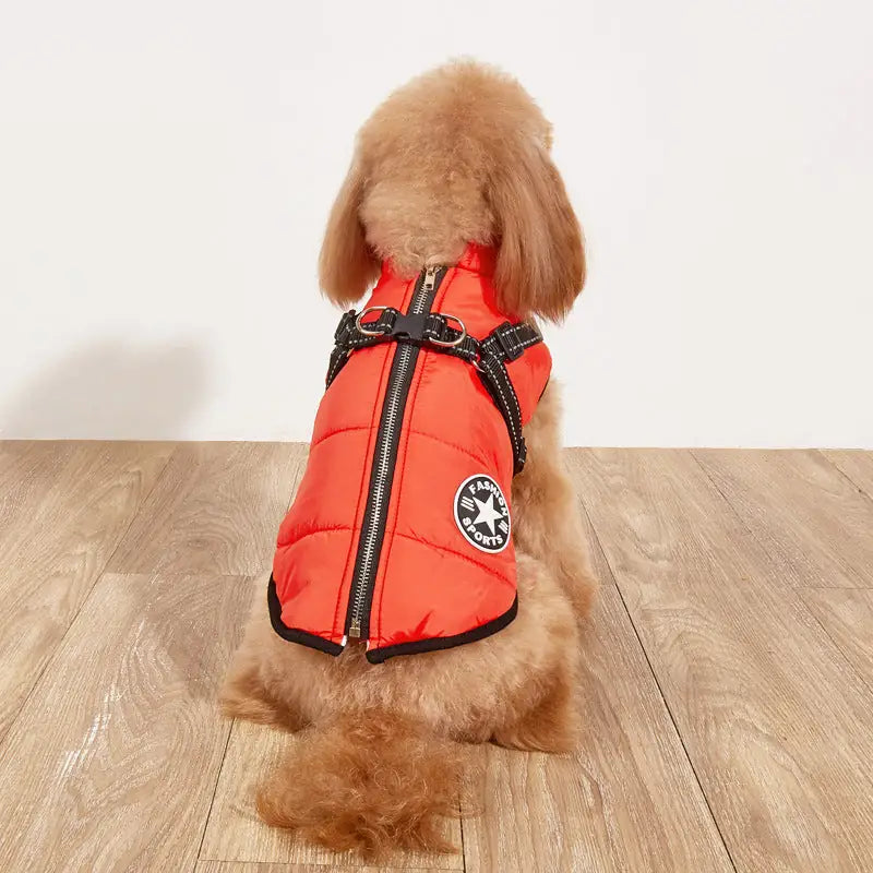 Trailblazer Reflective Jacket - Warm Winter Dog Coat with Velvet Lining