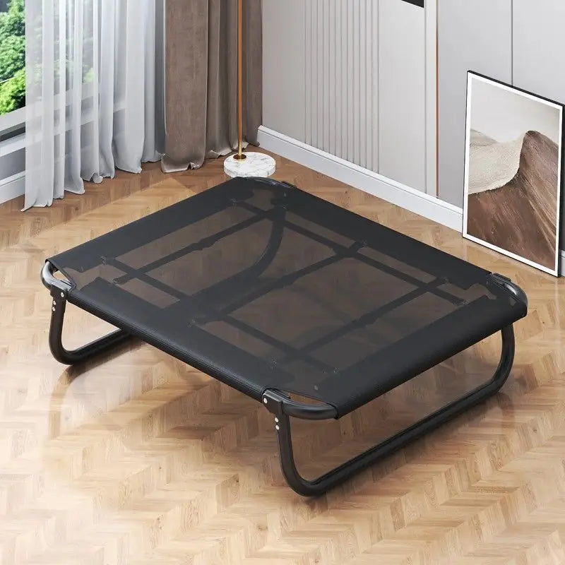 Foldable Pet Camp Bed – All-Season Kennel for Large Dogs & Cats