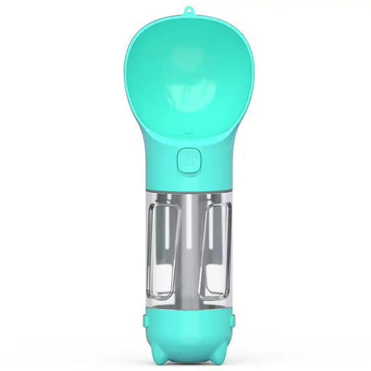 Portable Pet Water Bottle – 2-in-1 Water & Food Cup for Dogs
