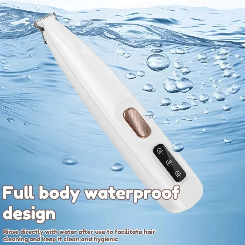 Pet Paw Trimmer – Electric Hair Clipper with LED Light