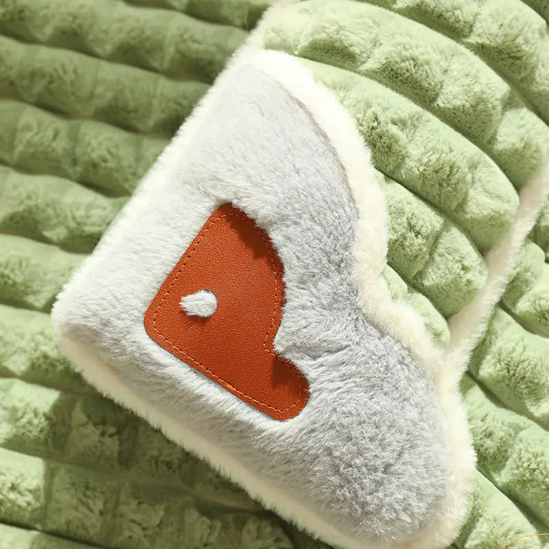 Cozy Avocado Dog Bed - Plush & Washable Pet Mat