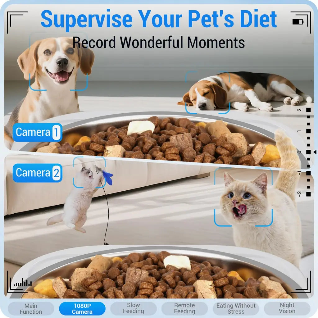 Smart Pet Feeder WiFi – Remote Feeding Anywhere