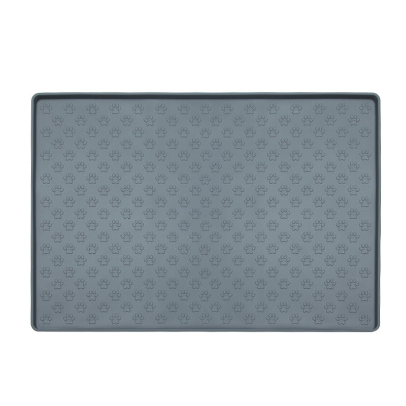 Spot Pet Mat, Waterproof And Easy To Clean Silicone Dog Mat, Cat Mat, Square Pet Placemat, Pet Supplies