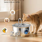 Best Cat Water Fountain for Picky Cats – 88oz Stainless Steel, LED Indicator, Quiet Pump, 4-Stage Filter