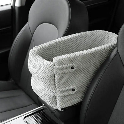 Small Dog Car Safety Seat – 2-in-1 Bed & Travel Booster