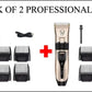 Low Noise Cordless Dog & Cat Grooming Clipper Kit | PawVortex