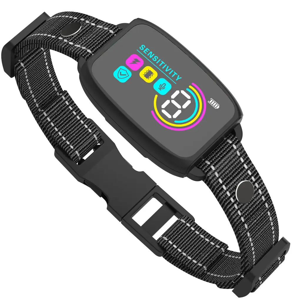 2025 Anti-Barking Device with Color Screen – Voice-Control Dog Trainer