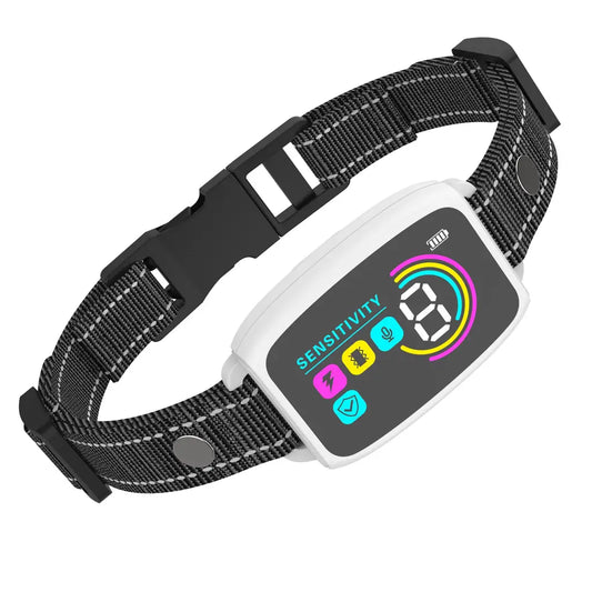 2025 Anti-Barking Device with Color Screen – Voice-Control Dog Trainer