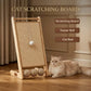 Cat Scratching Post with Sisal Rope & Teaser Balls – Wooden Frame Claw Care Toy