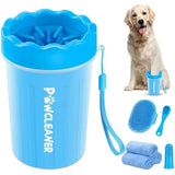 7-in-1 Dog Paw Cleaner Kit | Portable Paw Washer, Bath Brush & Towels
