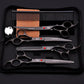 7.0 Inch Jipai Colorful Pet Grooming Scissors Set – Professional Colorful Stainless Steel Shears for Dogs & Cats