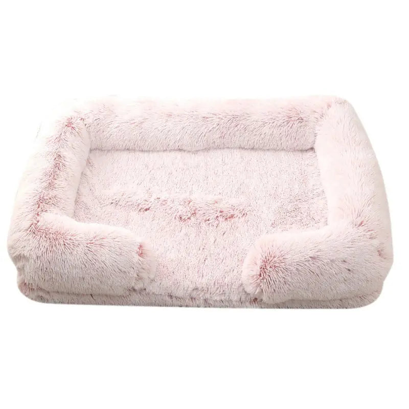 Plush Round Pet House – Winter Bed for Cats & Dogs