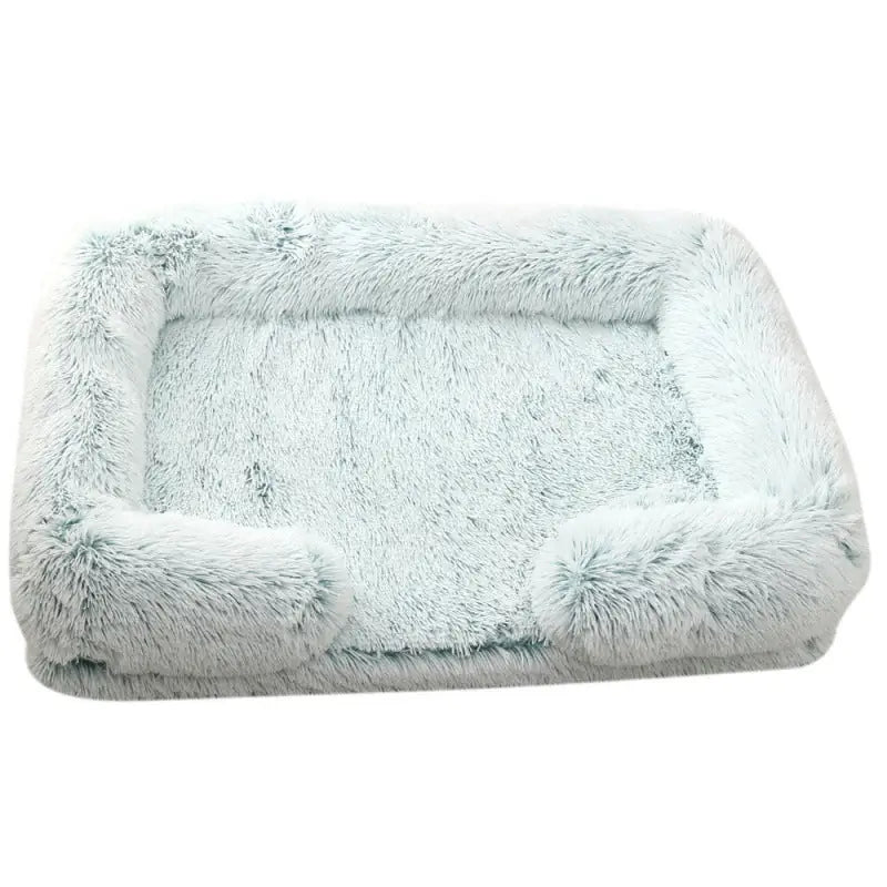 Plush Round Pet House – Winter Bed for Cats & Dogs