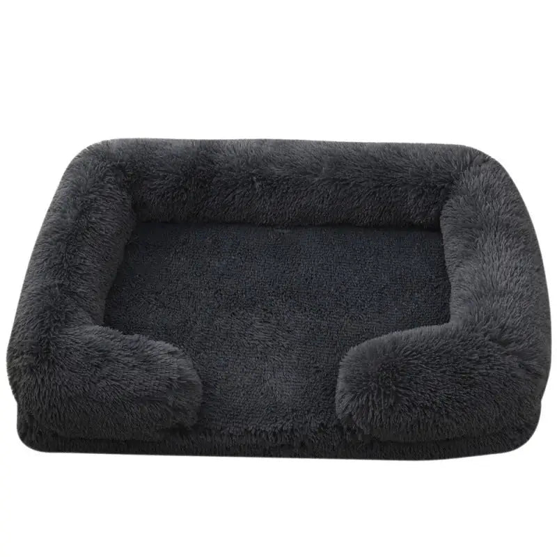 Plush Round Pet House – Winter Bed for Cats & Dogs