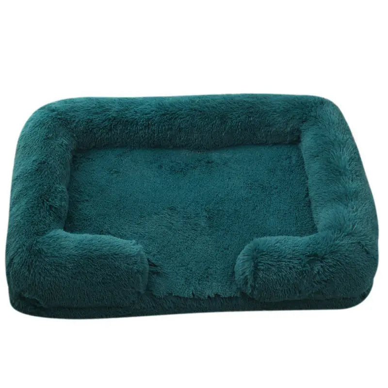 Plush Round Pet House – Winter Bed for Cats & Dogs