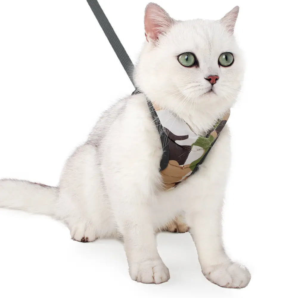 Adjustable Cat Harness & Leash – Secure Chest Strap