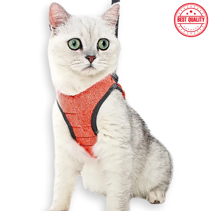 Adjustable Cat Harness & Leash – Secure Chest Strap