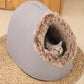 Alpine Retreat - Portable Plush Pet Bed for Cats & Small Dogs