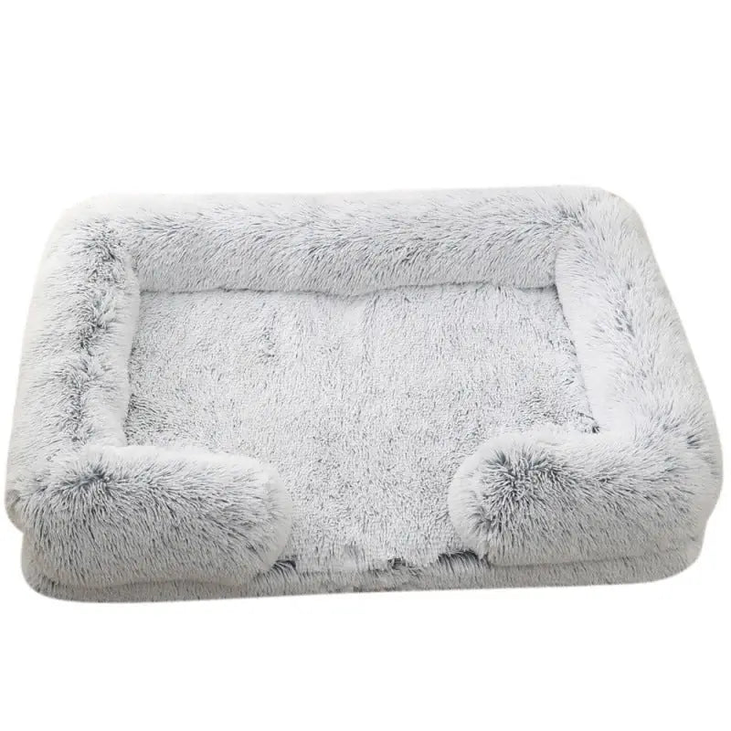 Plush Round Pet House – Winter Bed for Cats & Dogs