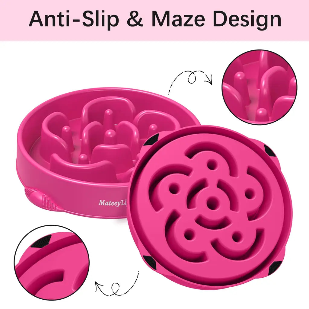 Choking Puzzle Cat Food Bowls That Protect Against Bloat