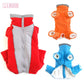 Arctic Glow Reflective Jacket - Plush Winter Dog Coat