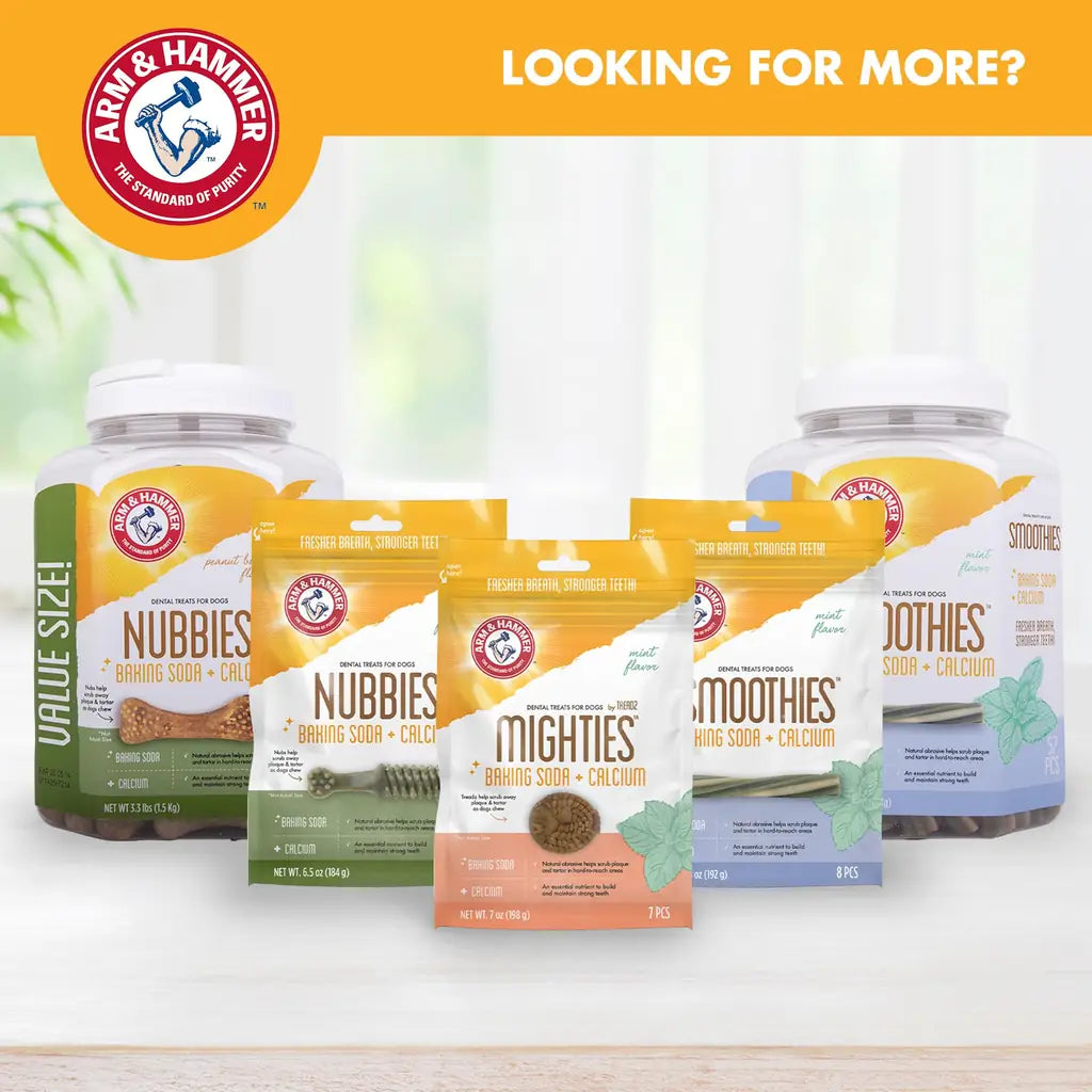 Arm and Hammer Nubbies Dental Chews Baking Soda Dog Dental Treats
