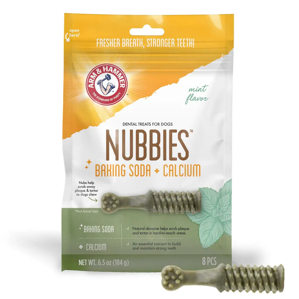 Arm and Hammer Nubbies Dental Chews Baking Soda Dog Dental Treats