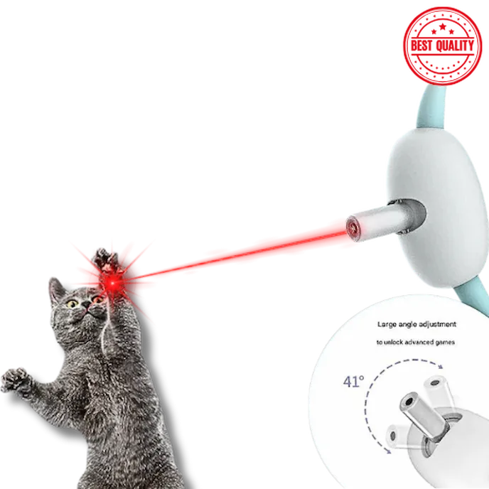 Smart Charging Laser Cat Toy – USB Rechargeable
