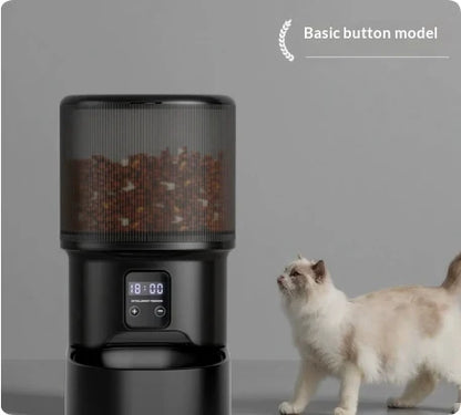 Automatic Pet Feeder with Wi-Fi, Camera & Timed Portions