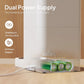 VOLUAS Automatic Cat Dog Feeder – Timed Dispenser, 4 Meals, Portion Control, Voice Recorder