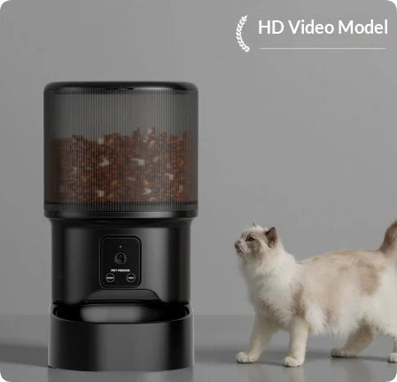 Automatic Pet Feeder with Wi-Fi, Camera & Timed Portions