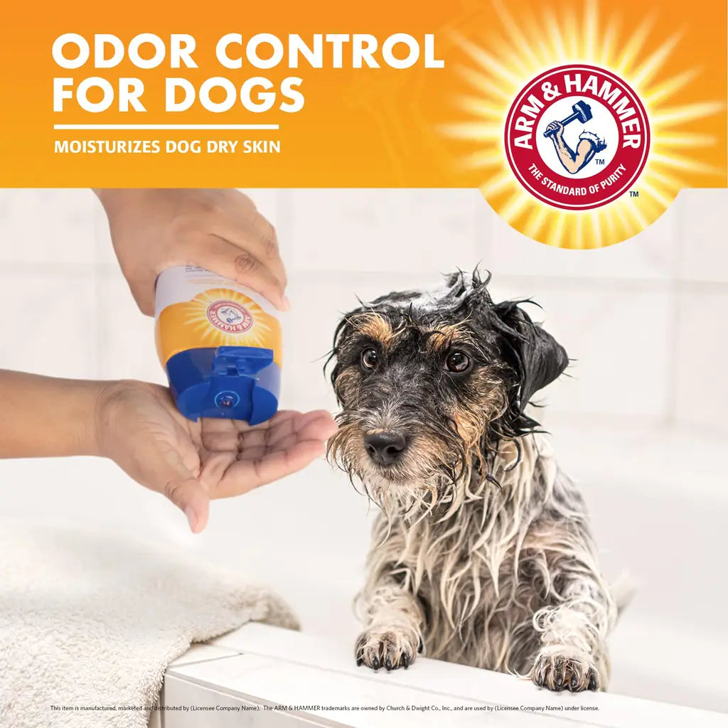 Arm & Hammer Deodorizing Dog Shampoo | Baking Soda Formula, Tearless, 20 Fl Oz