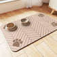 Absorbent Pet Feeding Mat – Waterproof, Non-Slip, Quick Dry for Dogs & Cats