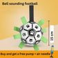 Inflatable Dog Football Toy – Outdoor Training & Teething Fun