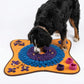 Adjustable Dog Snuffle Mat - Interactive Slow Feed Puzzle