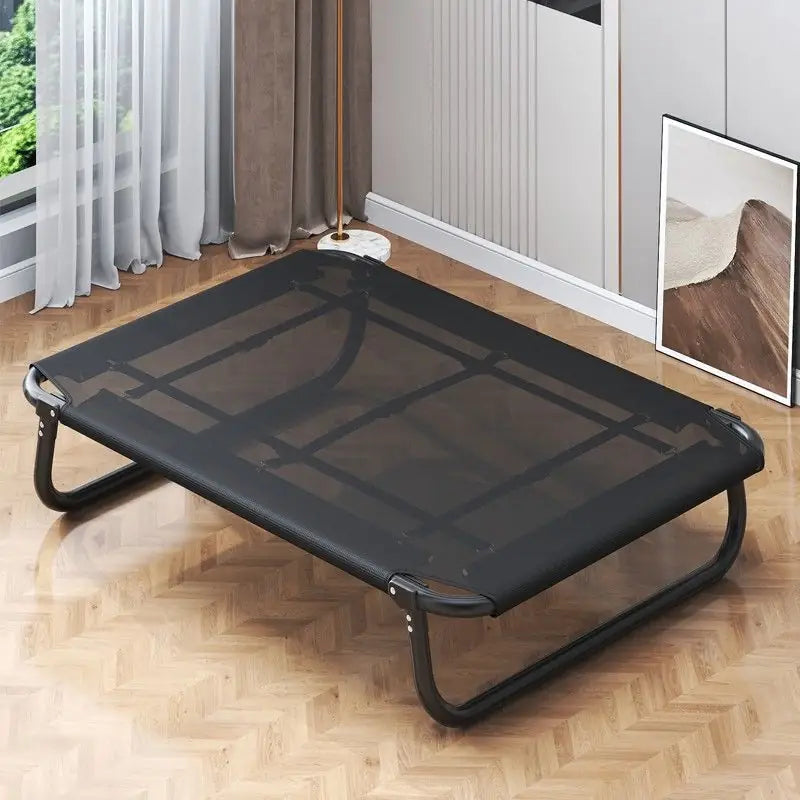 Foldable Pet Camp Bed – All-Season Kennel for Large Dogs & Cats