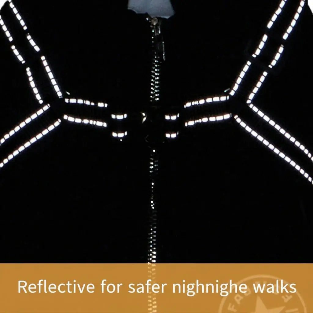 Trailblazer Reflective Jacket - Warm Winter Dog Coat with Velvet Lining