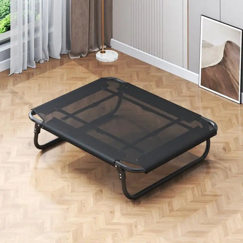 Foldable Pet Camp Bed – All-Season Kennel for Large Dogs & Cats