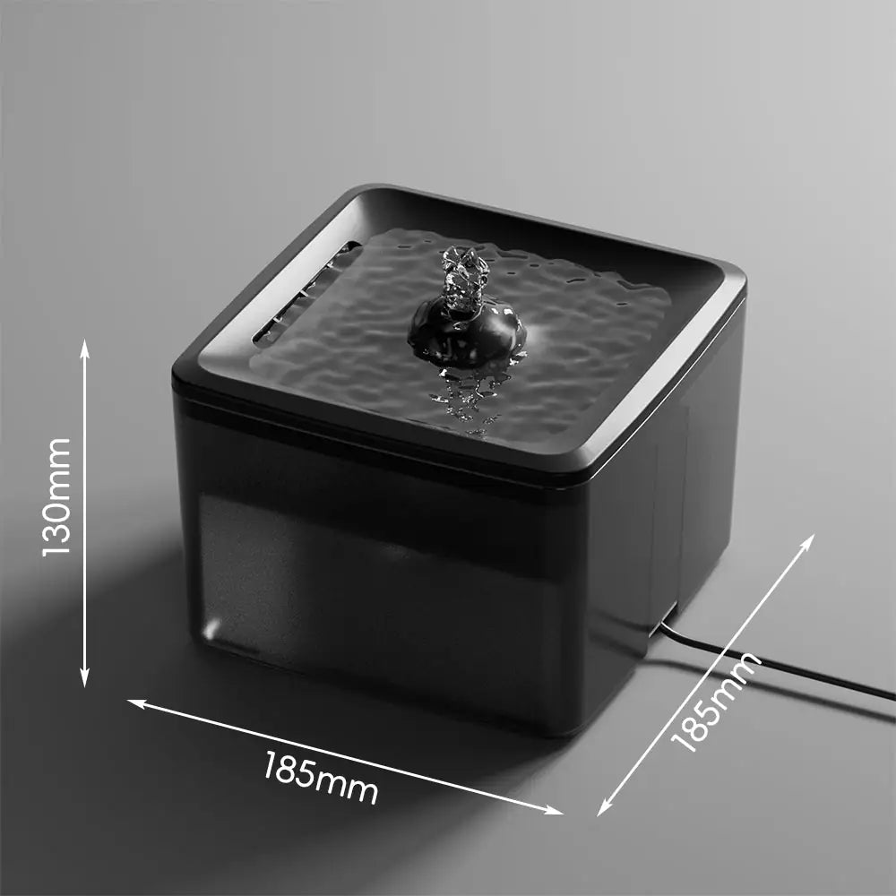 Pet Water Fountain 128 oz, Ultra-Silent <20dB Automatic Dispenser | PawVortex