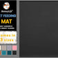MateeyLife Silicone Cat & Dog Food Mat – Waterproof, Anti-Slip, Raised Edge Pet Feeding Mat