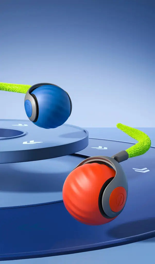 Gravitational UFO Flying Saucer Cat Toy – Electric Self-Entertainment Turntable with Cat Wand & Ball